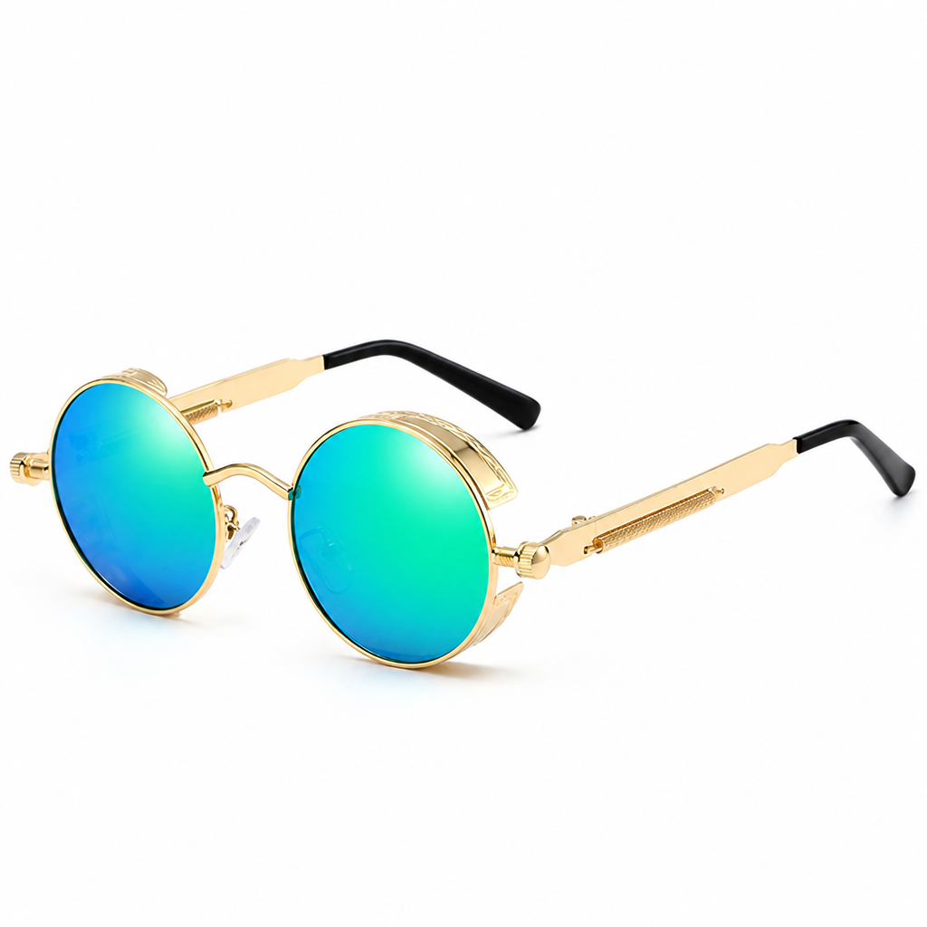 Polarized UV400 Vintage Alloy Sunglasses