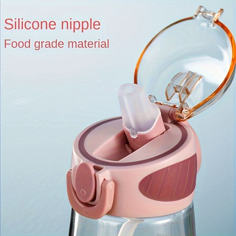 Compact Leakproof Water Cup with Straw – Mini Size
