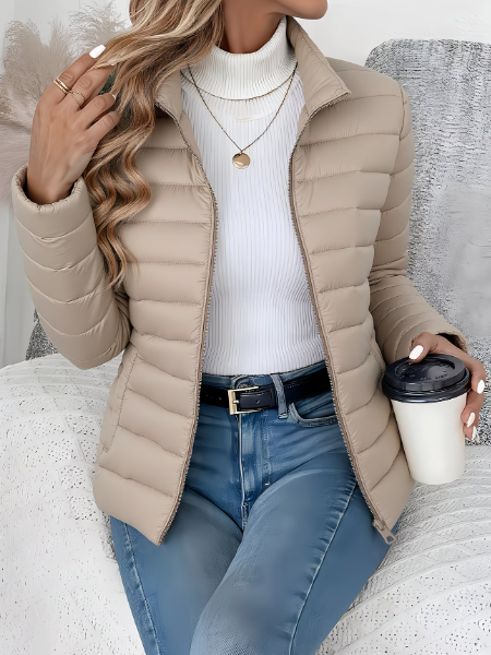 AeroTherm™ Quilted Jacket — Stay Warm, Dry, and Confident Without the Bulk