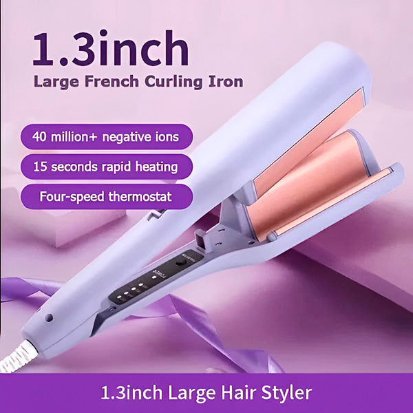 VelaCurl™ — Effortless, All-Day Glam Waves That Protect and Shine