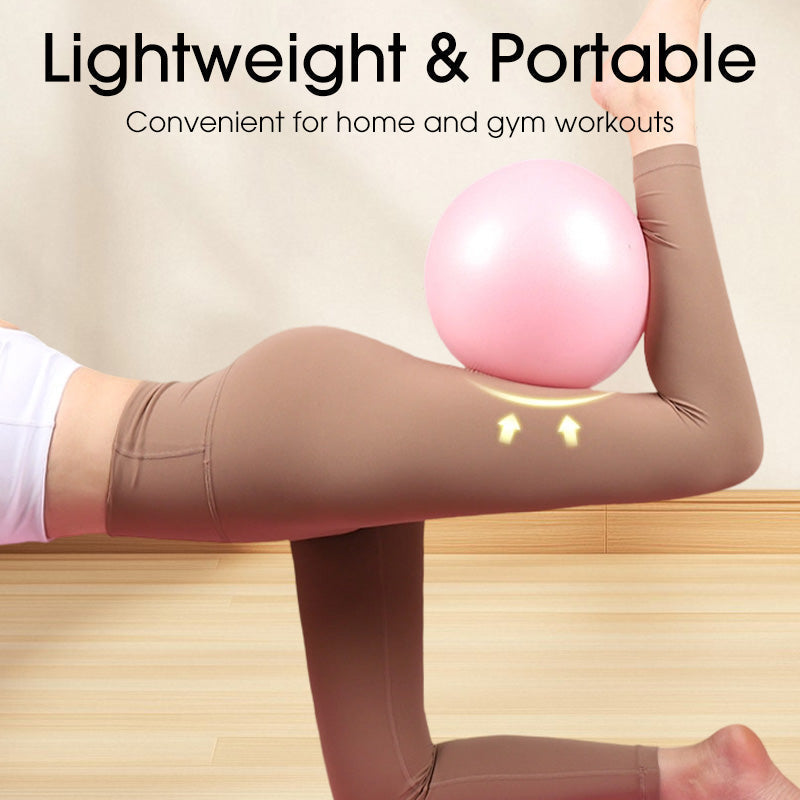 Balance Training Ball with Pump – Burst-Resistant PVC Material