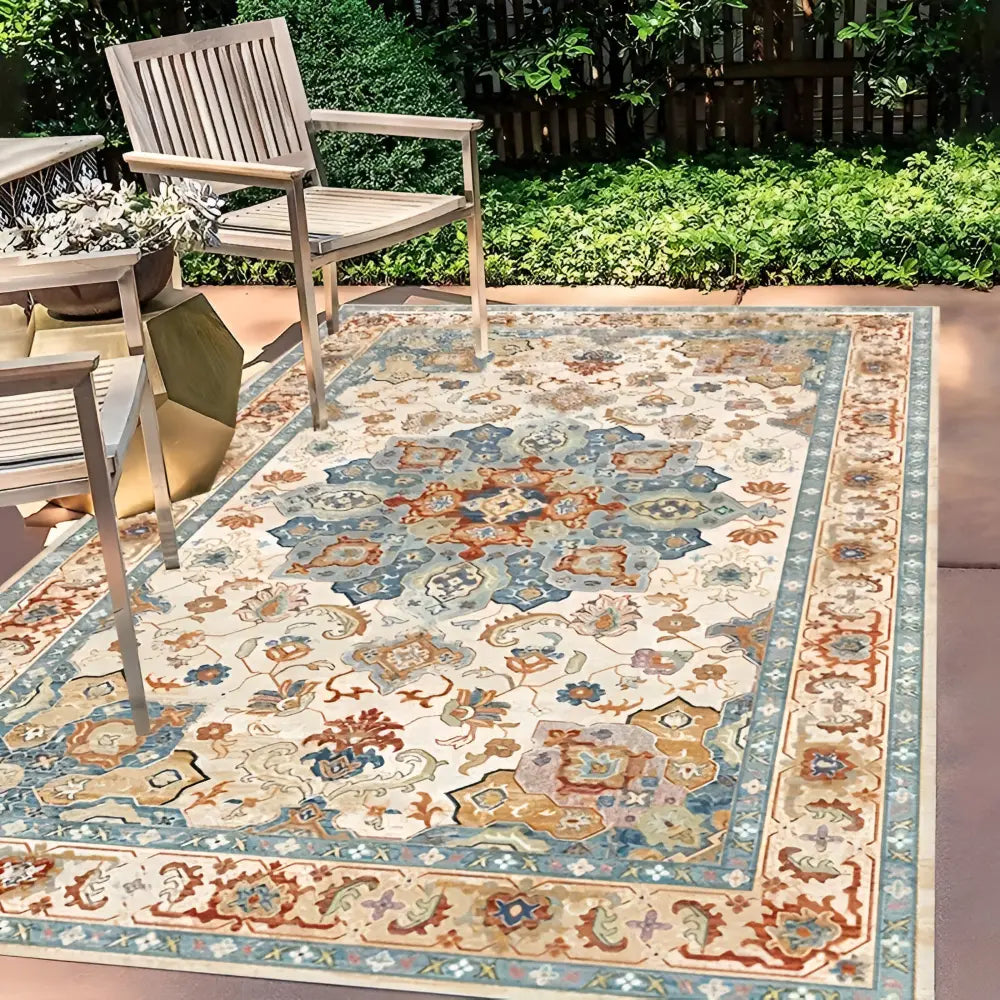 Outdoor Area Rug | PVC Non-Slip Backing | Nordic Style | FjordFloor