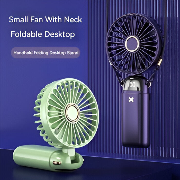 Portable Rechargeable Mini Fan for On-the-Go Cooling