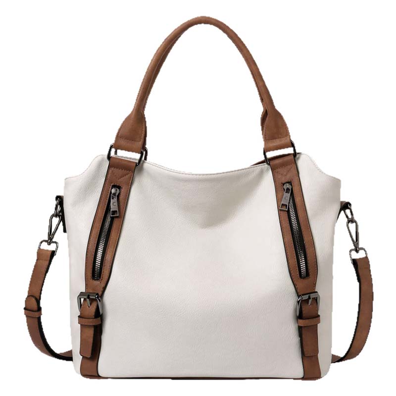 Adjustable Shoulder Strap PU Leather Crossbody Bag