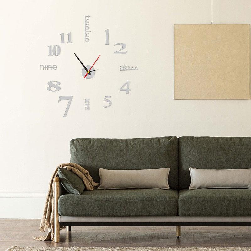 Modern Design Wall Clock – Silent and Noise-Free