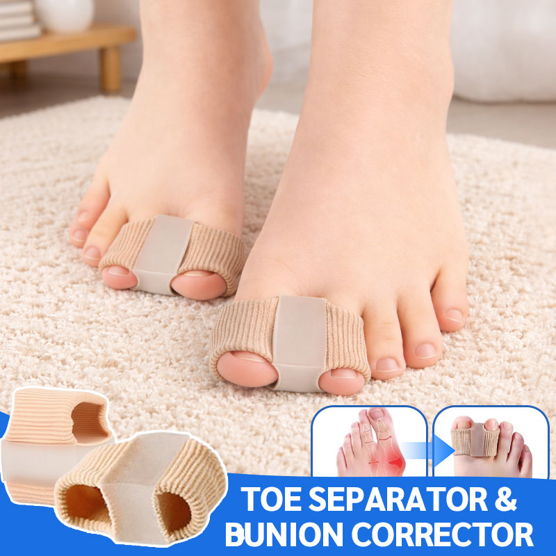 Soft Padded Set for Toe Separation and Ball Cushioning