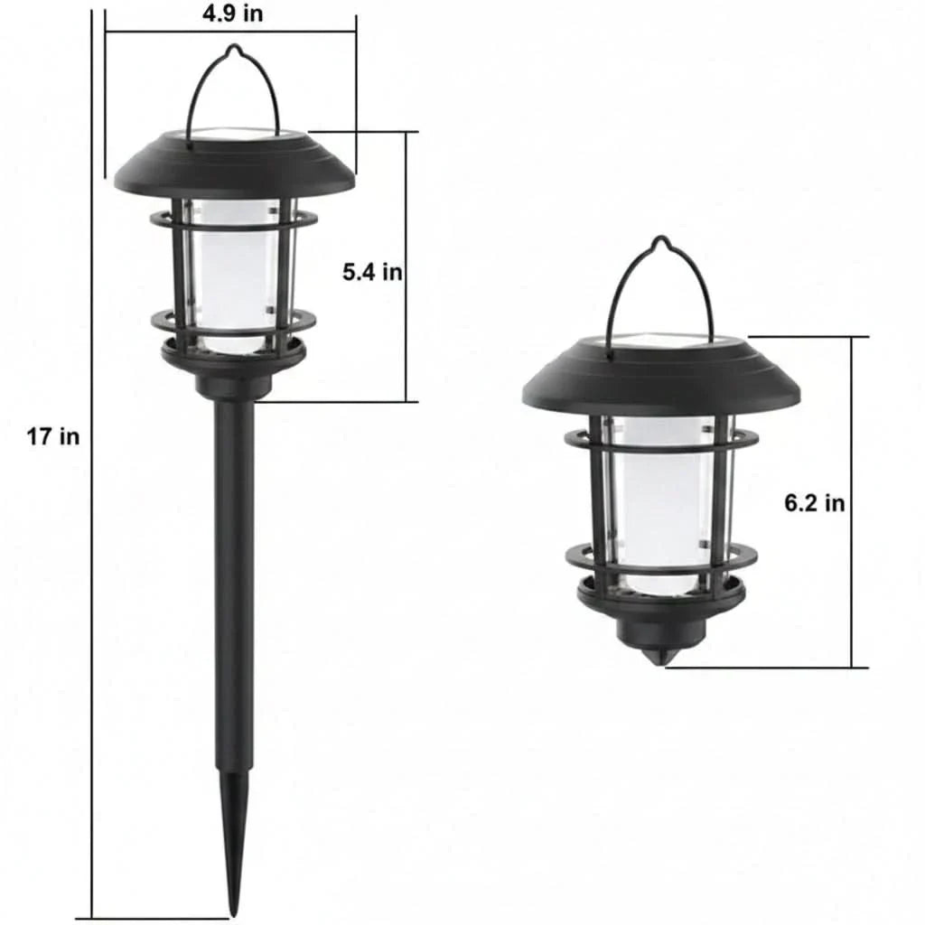 Solar Torch Lights for Driveways and Courtyard Pathways