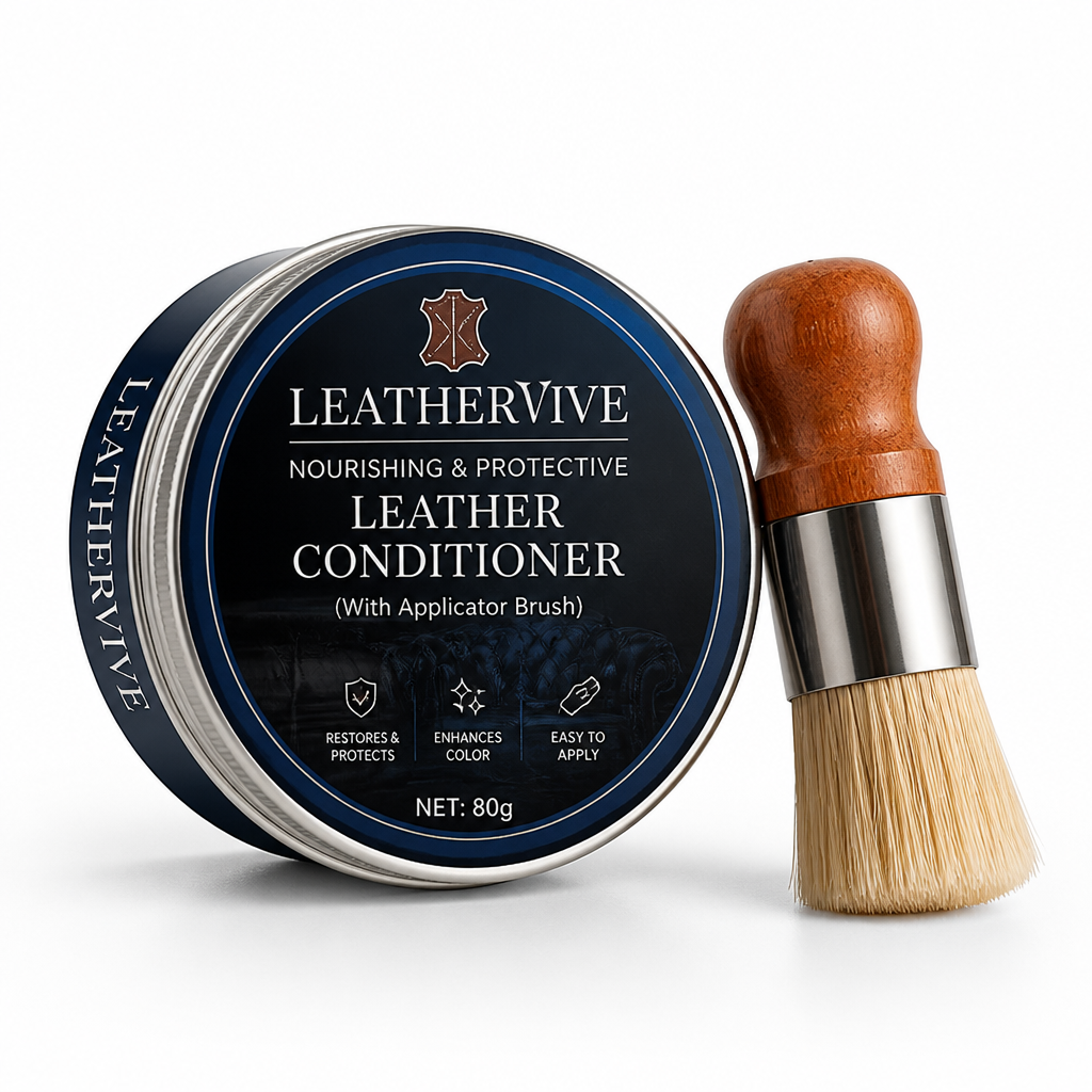 Nourishing & Protective Leather Conditioner (With Applicator Brush)