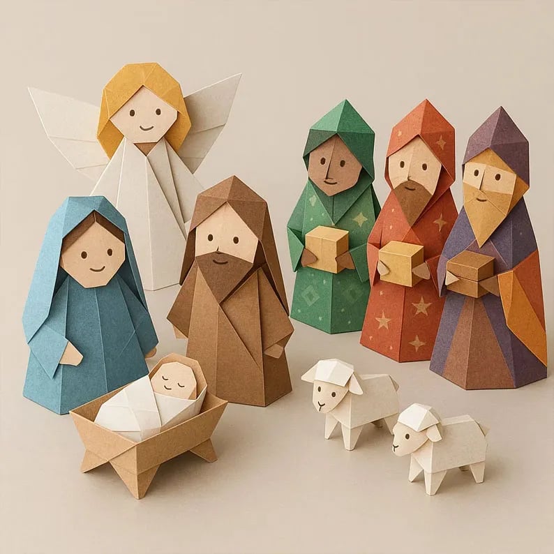 Paper Folding Craft Set – Create 50 Animal Figures