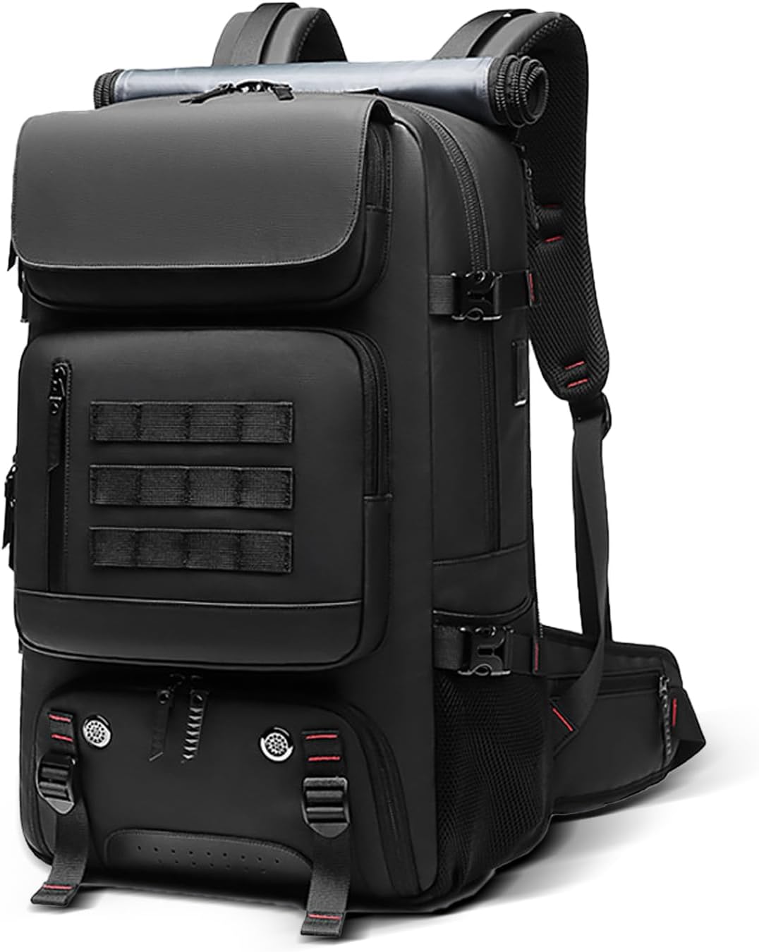 Travel Backpack for Waterproof Carry-On - 50L Weekender Bag with Shoe Pocket & USB