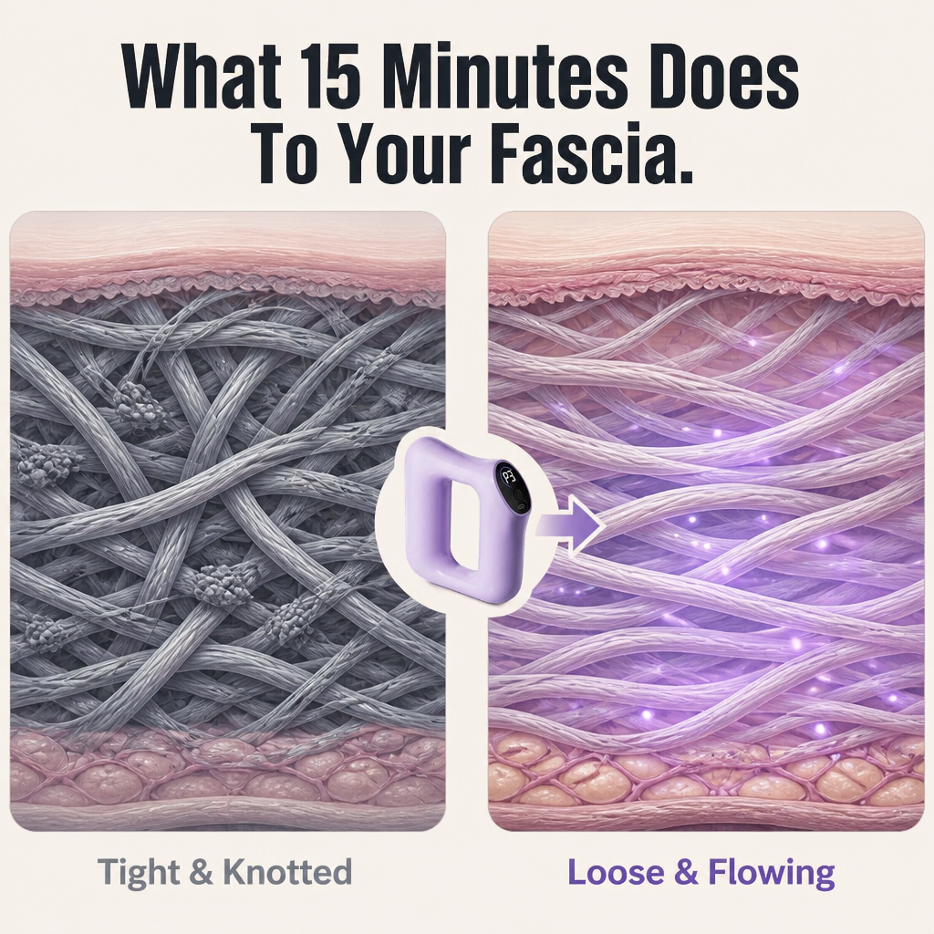 FasciaRoll™ — Release Persistent Belly Tightness In Just 15 Silent Minutes Daily