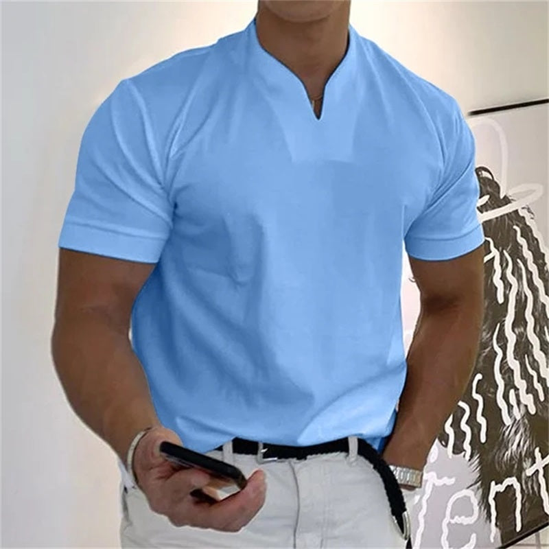 ValorVibe™ Men’s Business Casual V-Neck — Look Razor-Sharp and Feel Unstoppable All Day