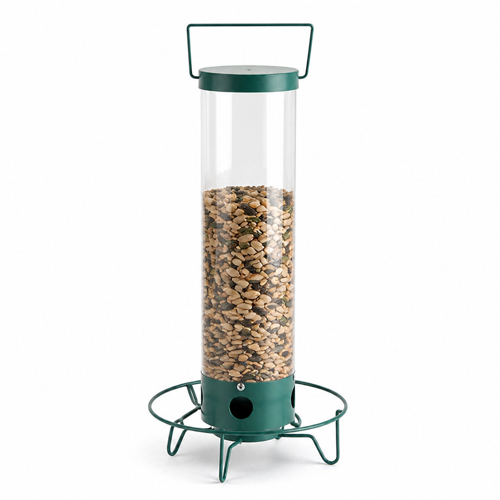Squirrel-Resistant Multiple-Port Bird Feeder