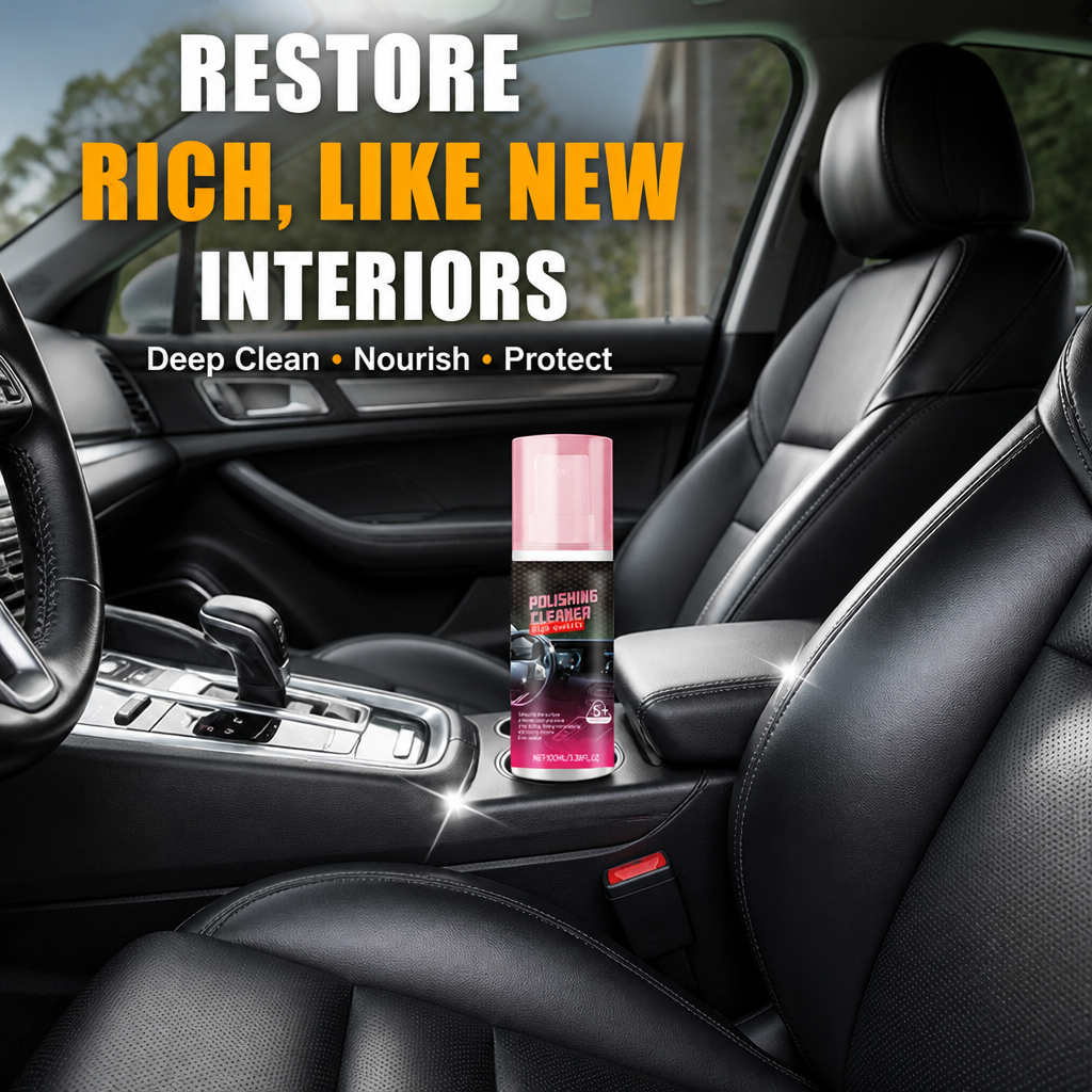 VeluraShield™ — Deep-Clean, Restore & Shield Your Car's Interior in One Wipe