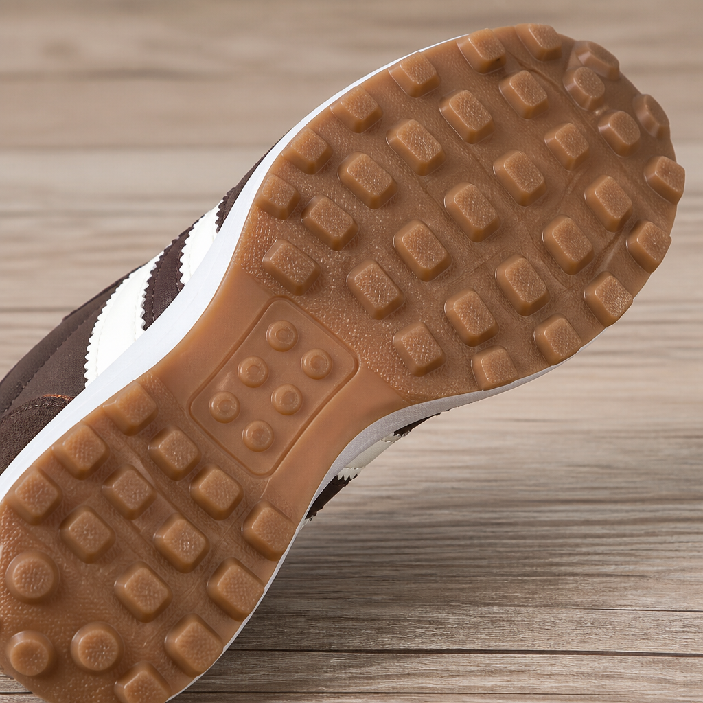 VelouraStep™ – Vintage Platform Sneakers with Padded Comfort Sole