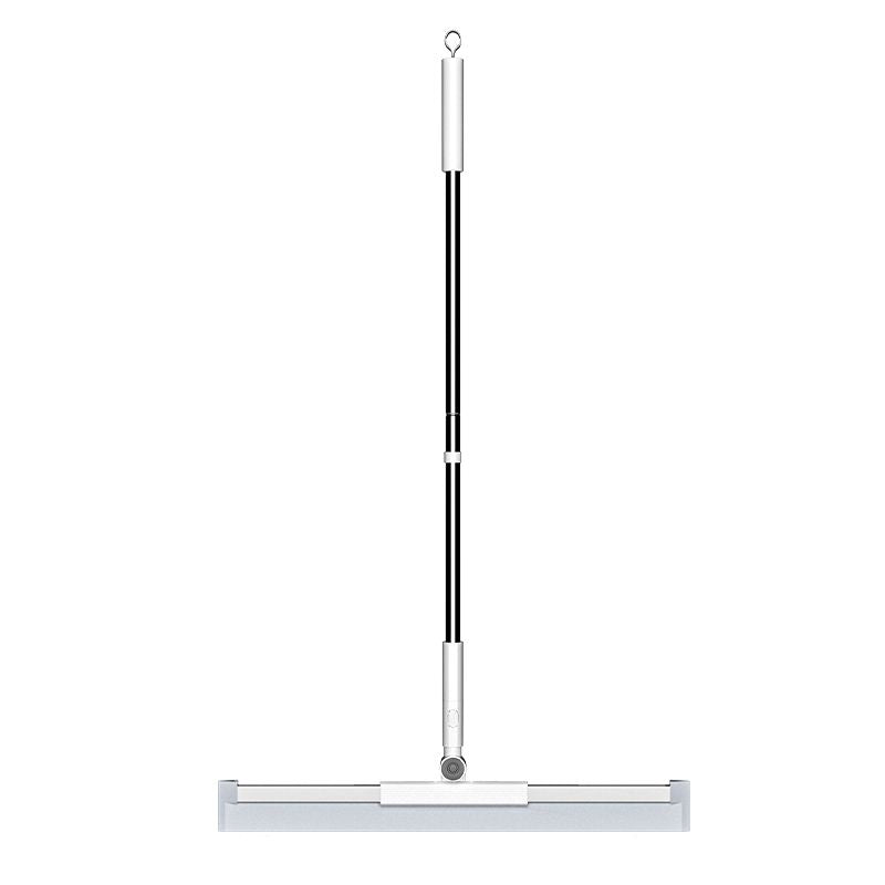 3-in-1 Silicone Floor Sweeper with Telescopic Handle and 180° Rotating Head