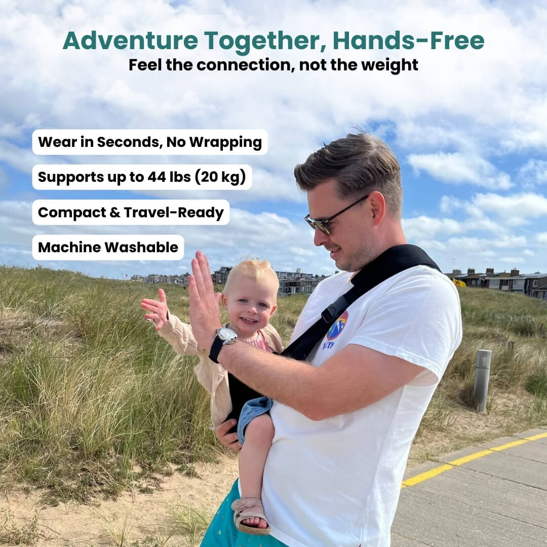 ZenCarry™ Toddler Carrier — Effortless Comfort That Keeps You and Your Little Explorer Moving Light and Free
