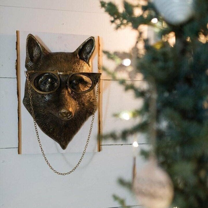 Creative Animal Head Wall Art for Home Decor