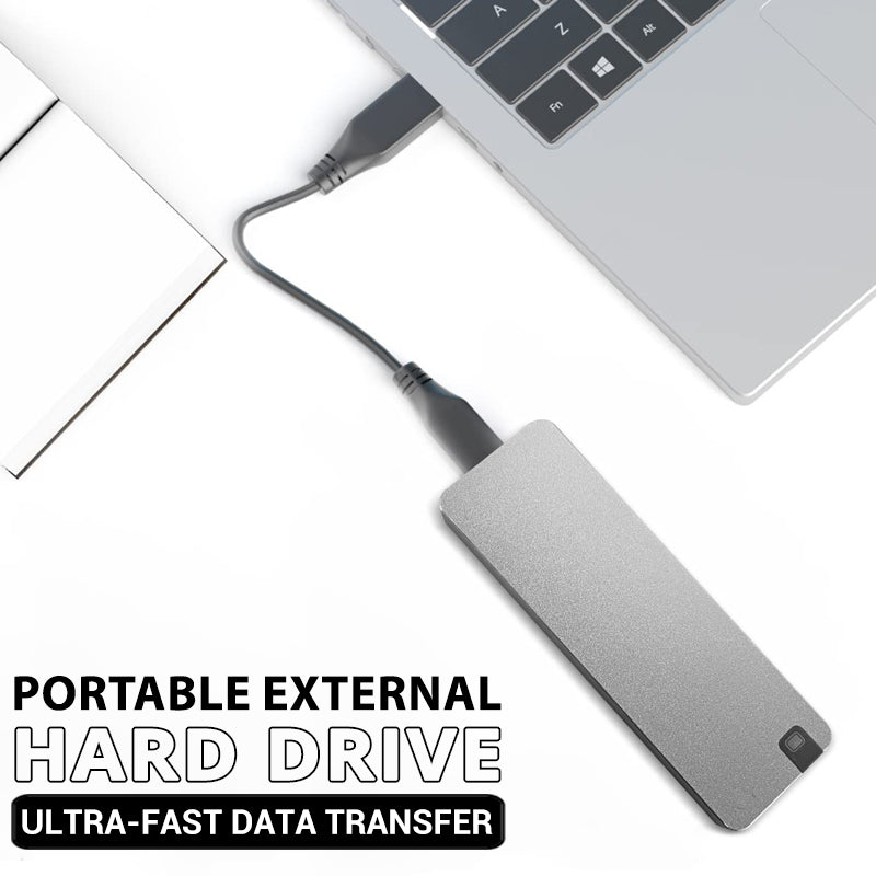 Hard Drive | Fast USB Data Exchange | Durable Aluminum Casing | DataHaven