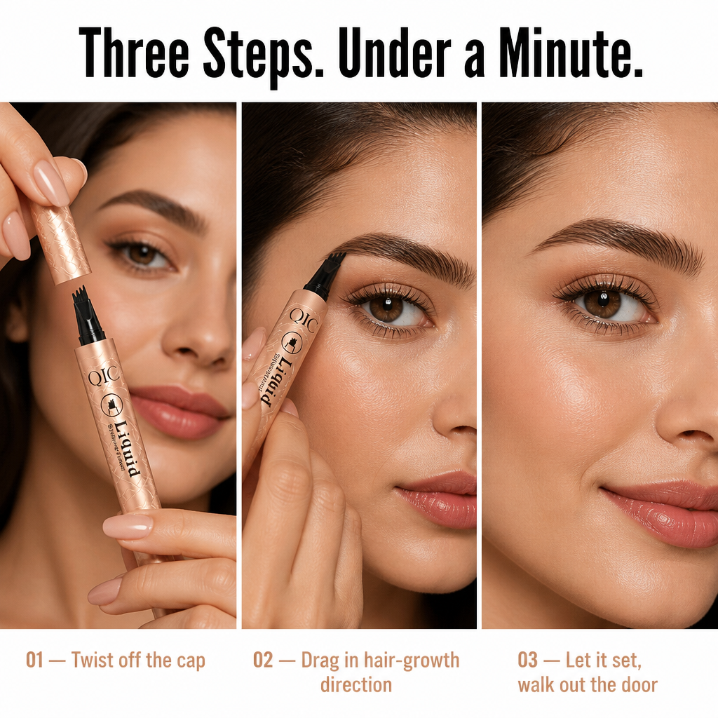 ArcenaBrow™ — Achieve the Microblade Effect in 30 Seconds, Needle-Free