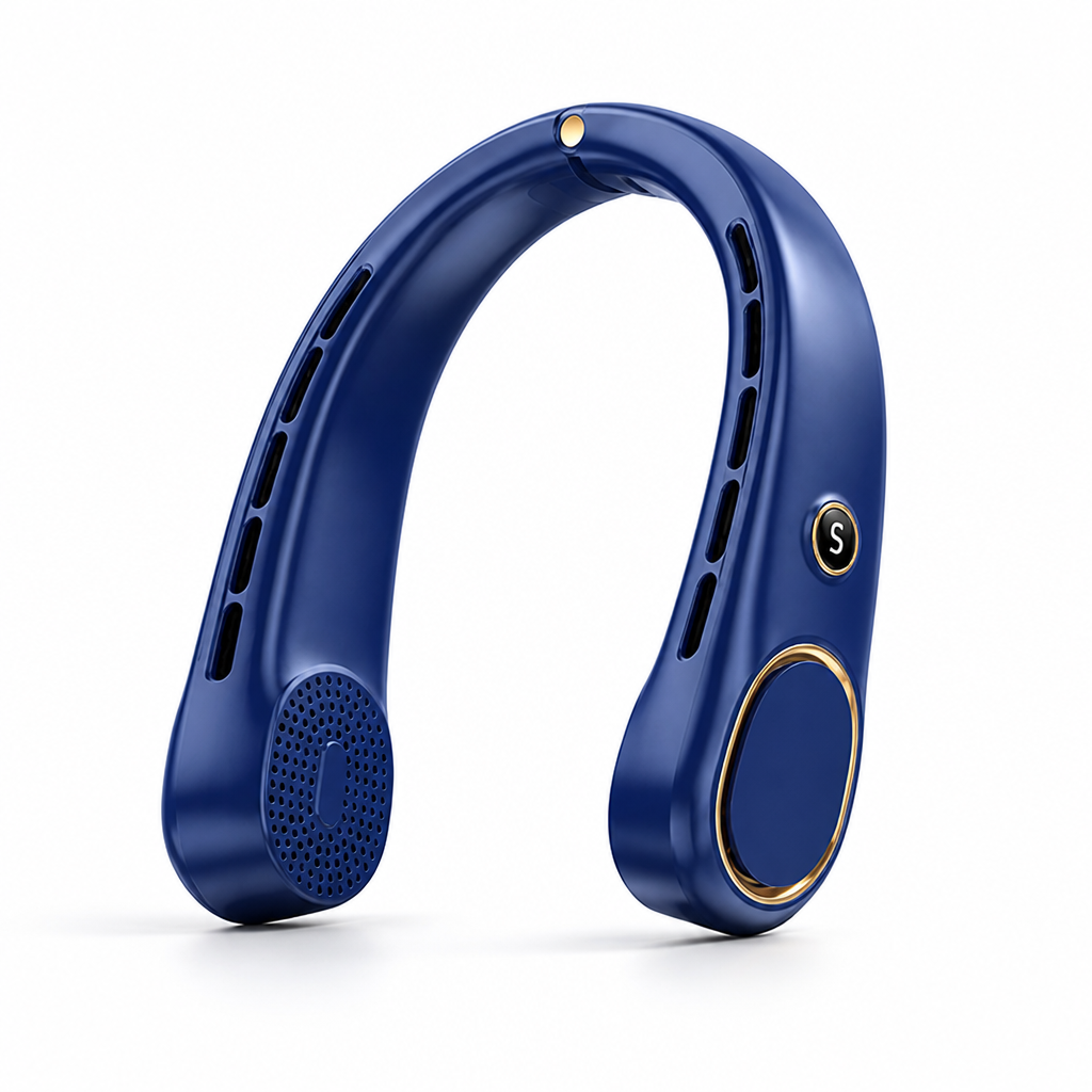 Bladeless Hands-Free Neck Fan (Up to 16-Hour Battery)