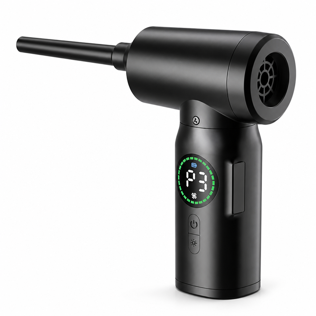 7500mAh USB Cordless Air Blaster (Blow & Vacuum)