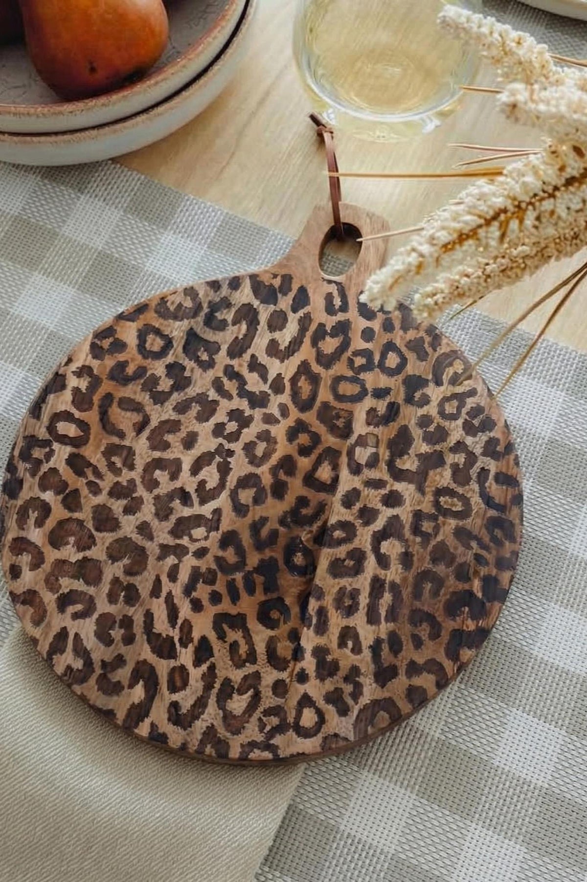 Scandinavian Style Wooden Serving Board Set - Round & Square Sapele