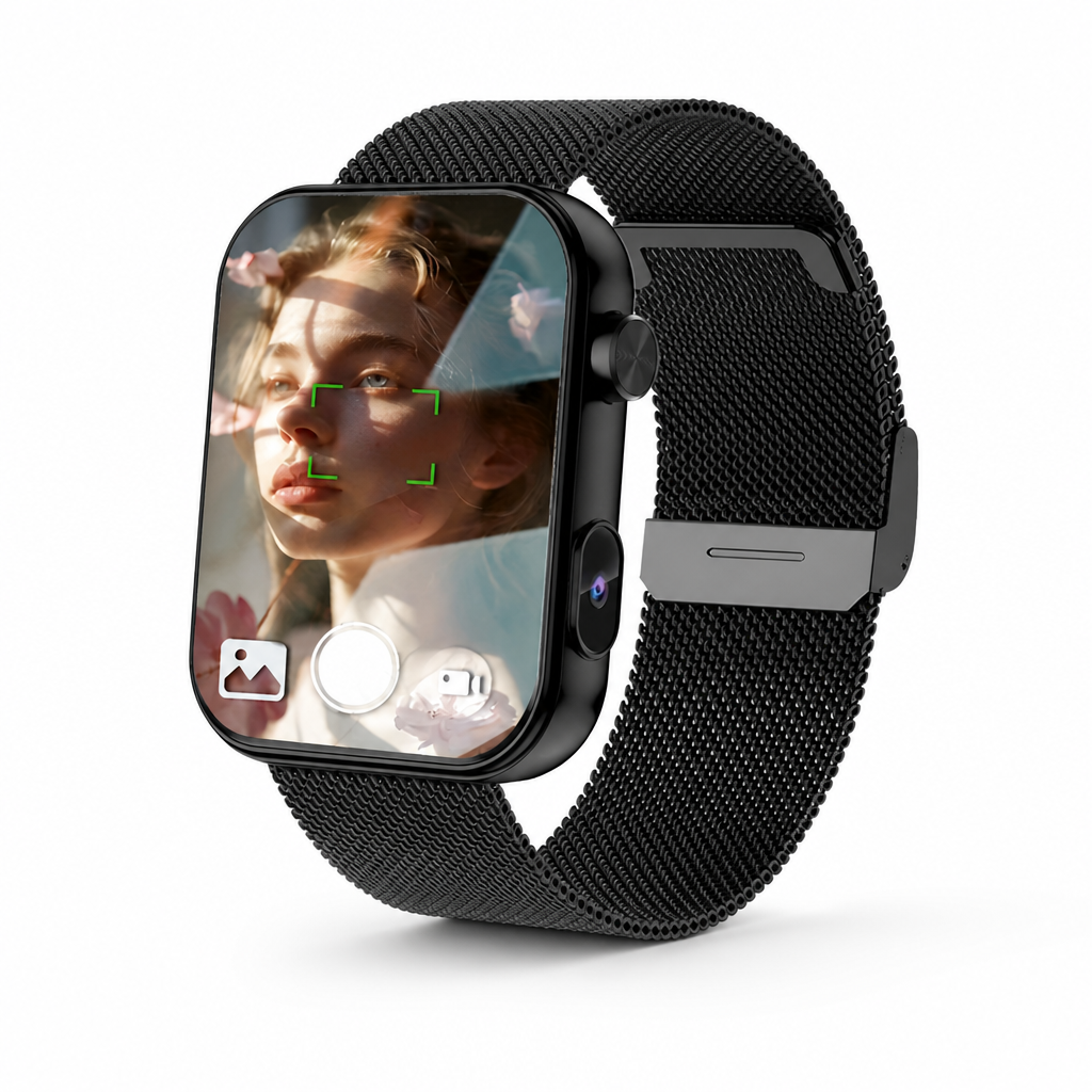 Built-In Camera & Wireless Calling Smartwatch