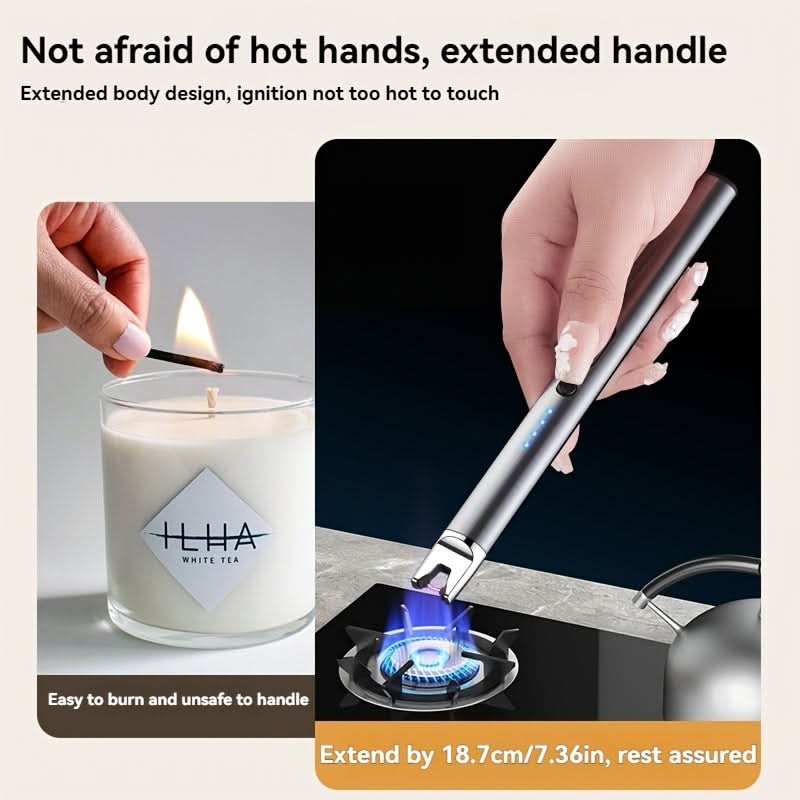 USB Rechargeable Arc Lighter – Windproof Design