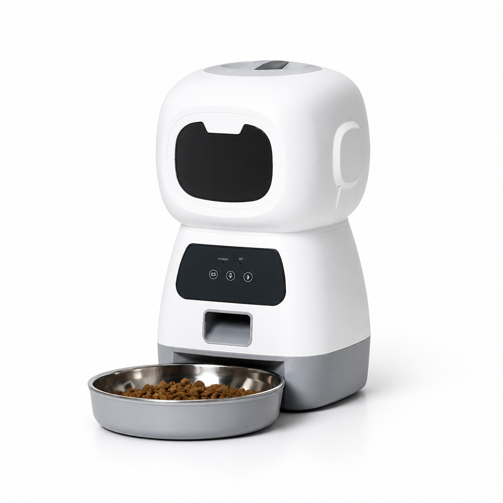 Programmable Wi‑Fi Automatic Pet Feeder (Dual Power)