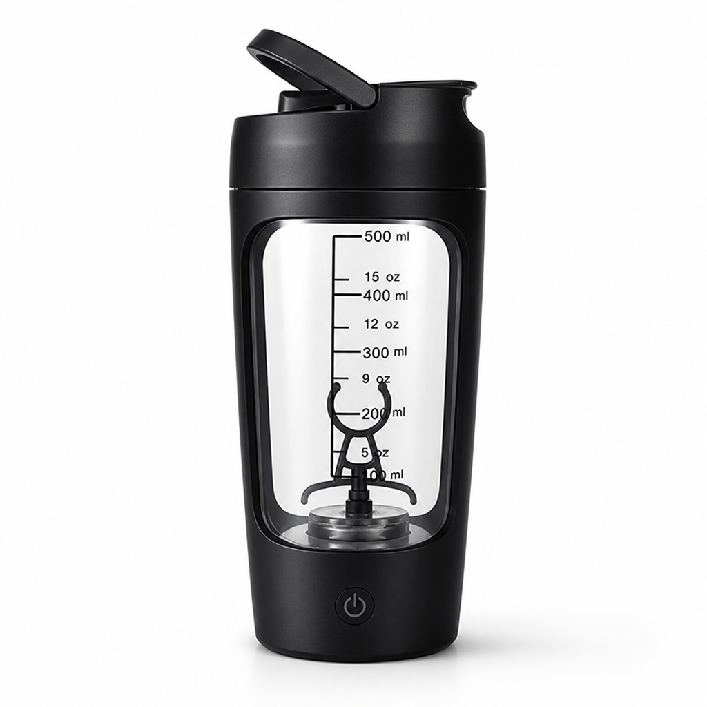 USB-Rechargeable One-Button Leak-Proof Protein Shaker (500 ml)