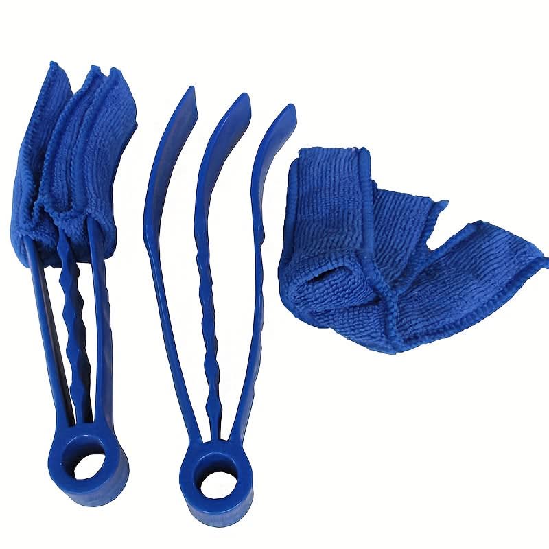 Reusable Cleaning Brush for Windows and Blinds with Removable Head