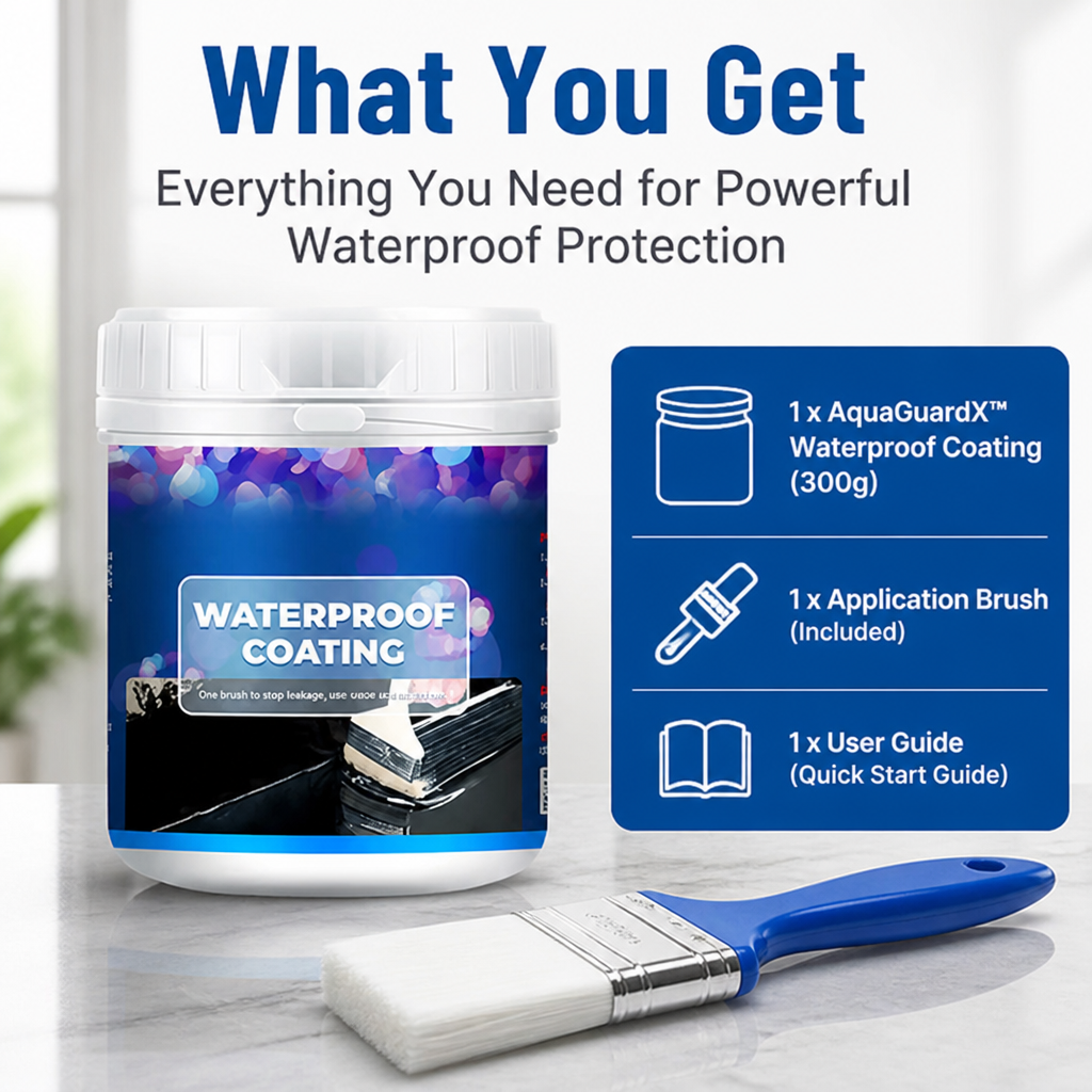 AquaGuardX™ — Shield Your Home Instantly from Water Damage and Decay