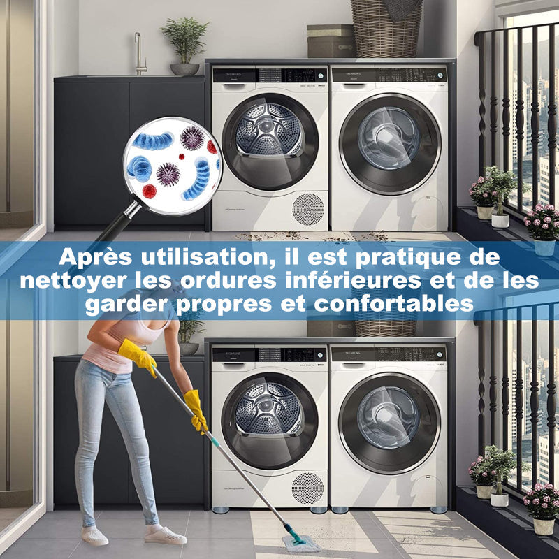 Noise-Reducing Rubber Feet – Anti-Vibration Pads for Washers and Dryers