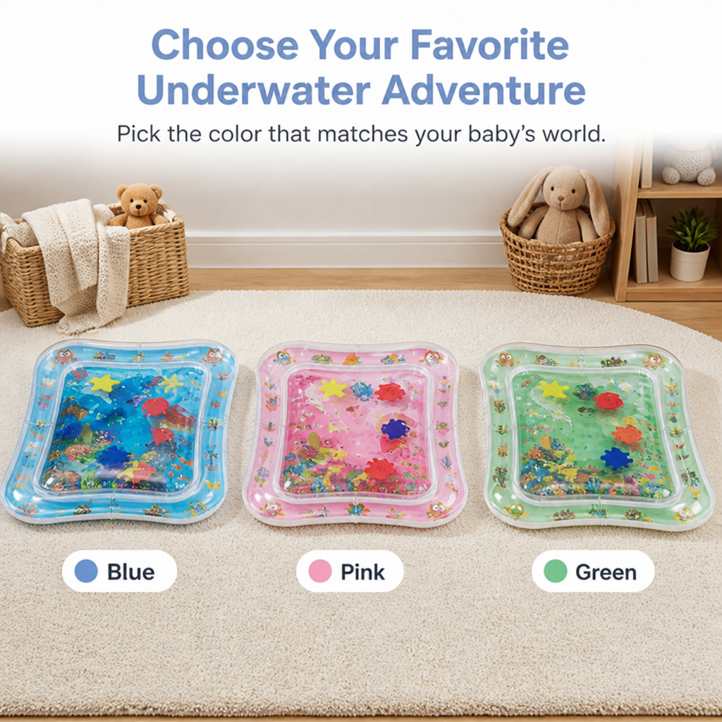 AquaJoy™ — Turn Tummy Time Into Your Baby’s Favorite Muscle-Building Adventure