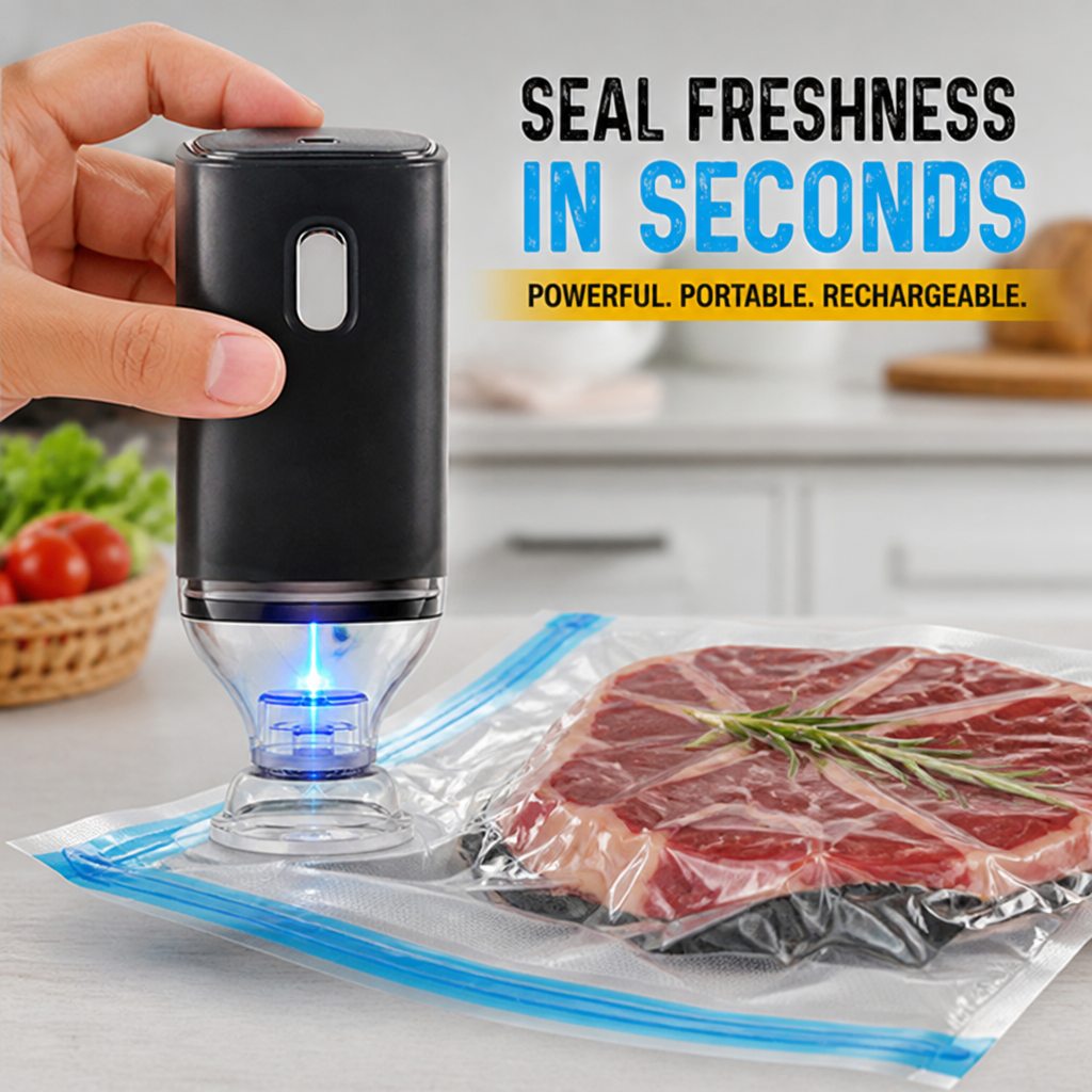 FreshSealPro™ — Keep Every Bite Fresh, Flavorful, and Waste-Free