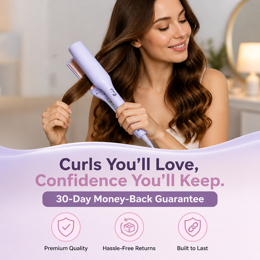 FlaireMist™ Curling Wand — Instantly Stunning, Silky Smooth Curls That Turn Heads