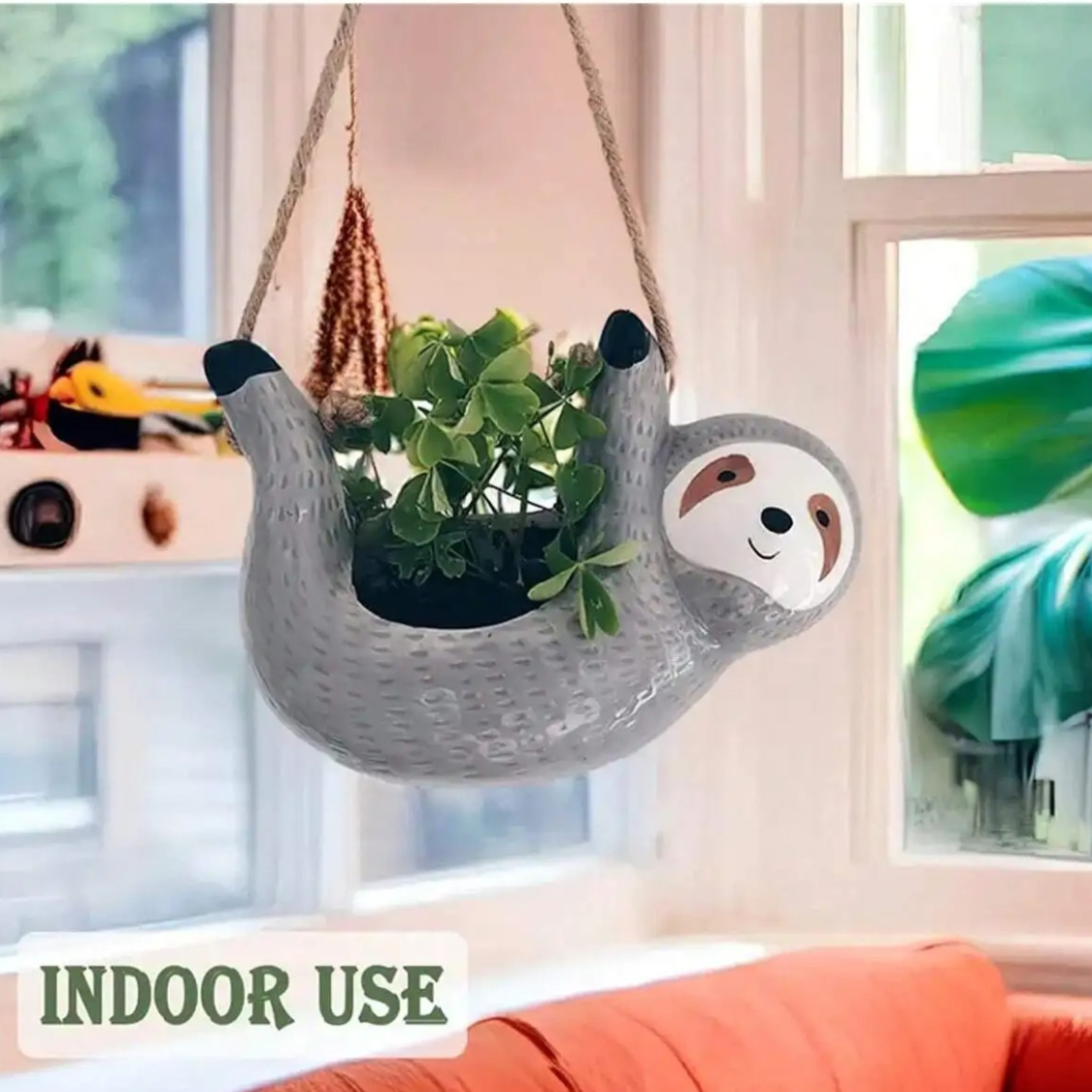 Ceramic Succulent Planter for Hanging Display