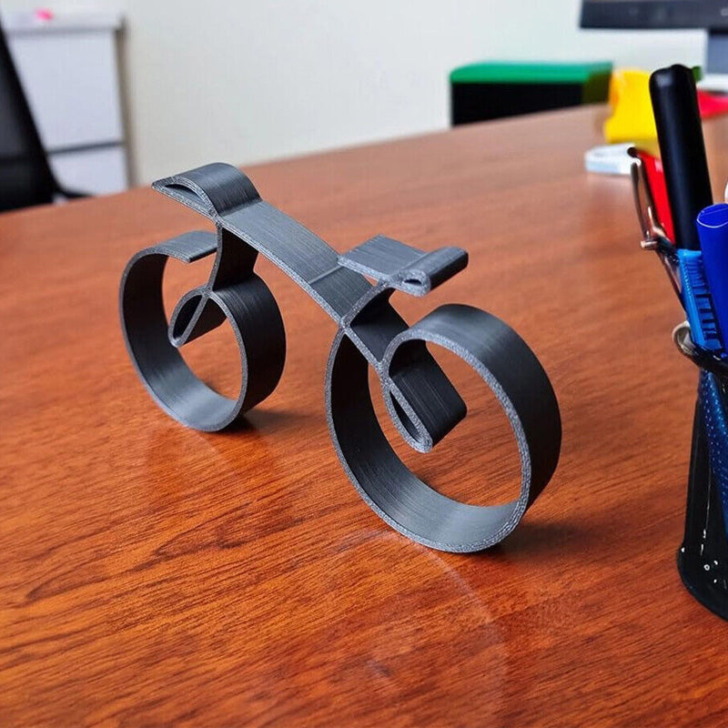 Iron Bicycle Figurine – Minimalist Home Decor