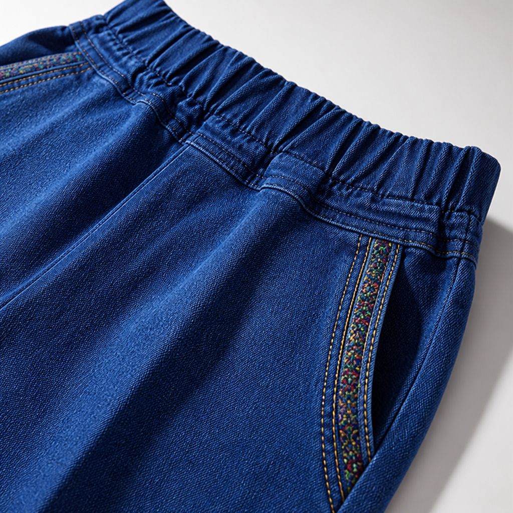 VelloraFlex™ — Jeans That Sculpt Your Curves and Free Your Every Move