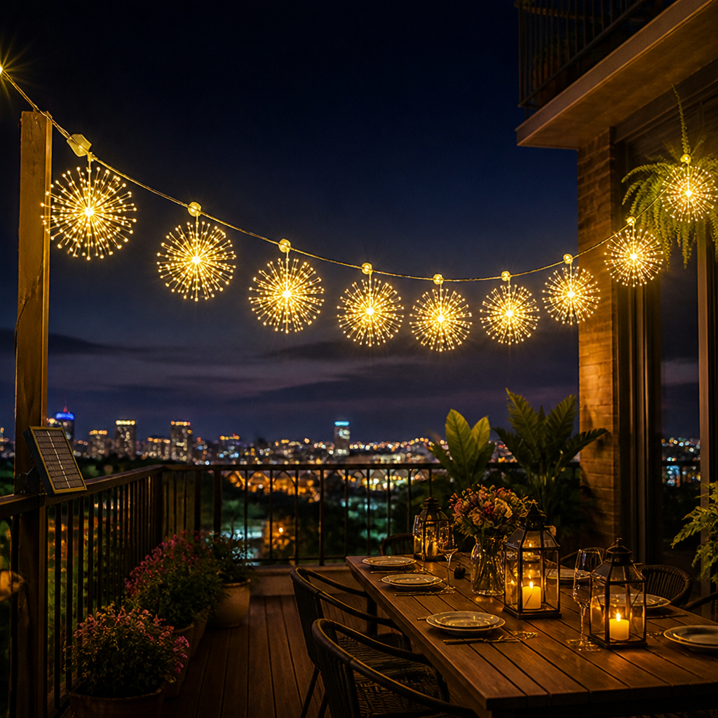 LumiFlicker™ Solar Fireworks Lights — Turn Your Nights Into Effortless, All-Weather Magic That Dazzles Every Eye