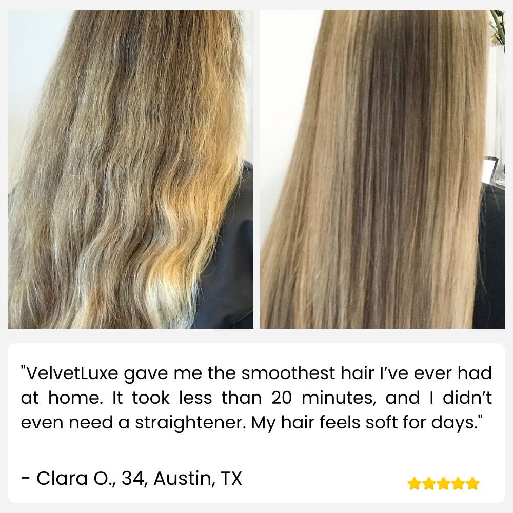 VelvetLuxe™ Keratin Cream — Instantly Tame Frizz for Hair You’ll Love to Touch