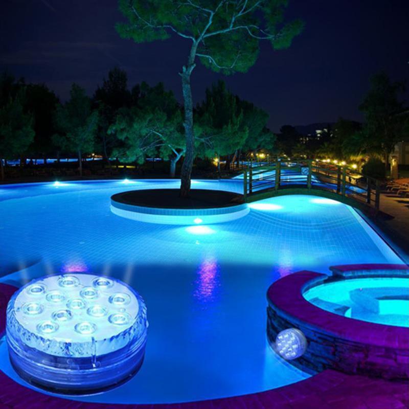 Remote-Controlled LED Underwater Light for Pool and Aquarium