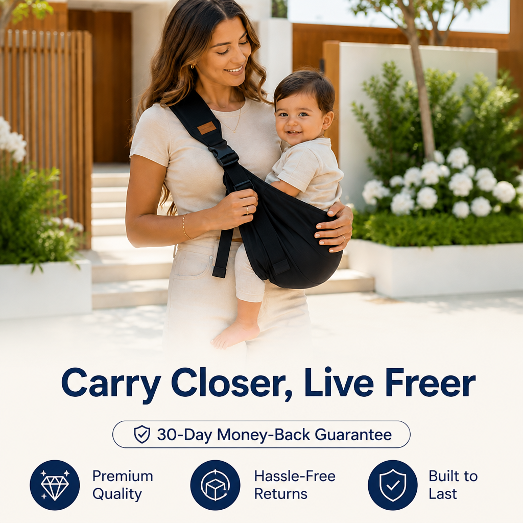 GlideNest™ — Effortless Comfort and Freedom to Cherish Every Adventure with Your Toddler