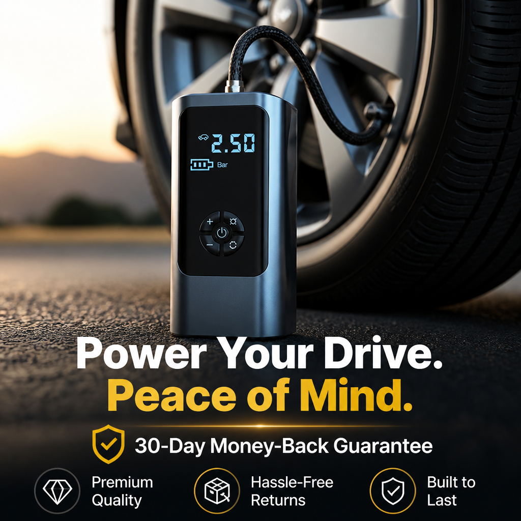 TurboFill™ — Take Control with Rapid, Worry-Free Tire Power Wherever You Go