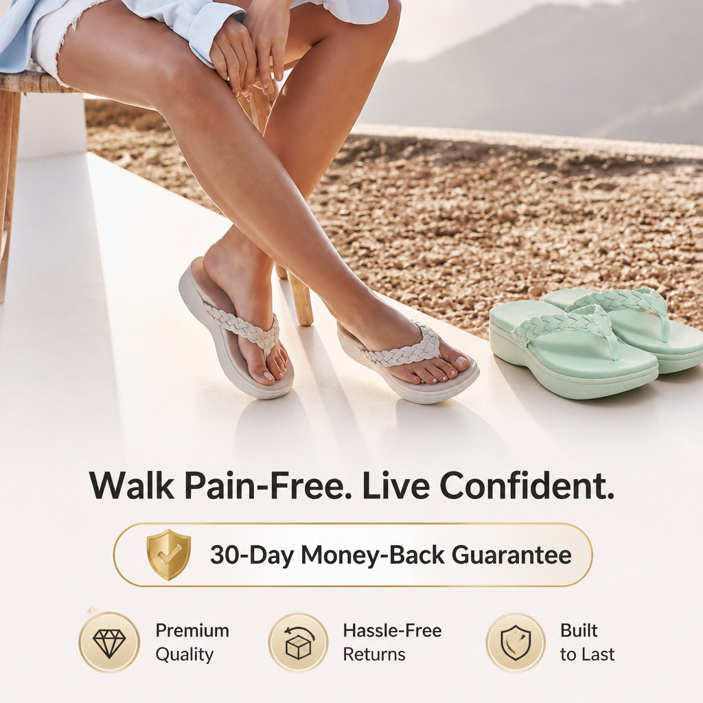 VivaStride™ Sandals — Walk Pain-Free All Day with Confidence and Cloud-Like Comfort