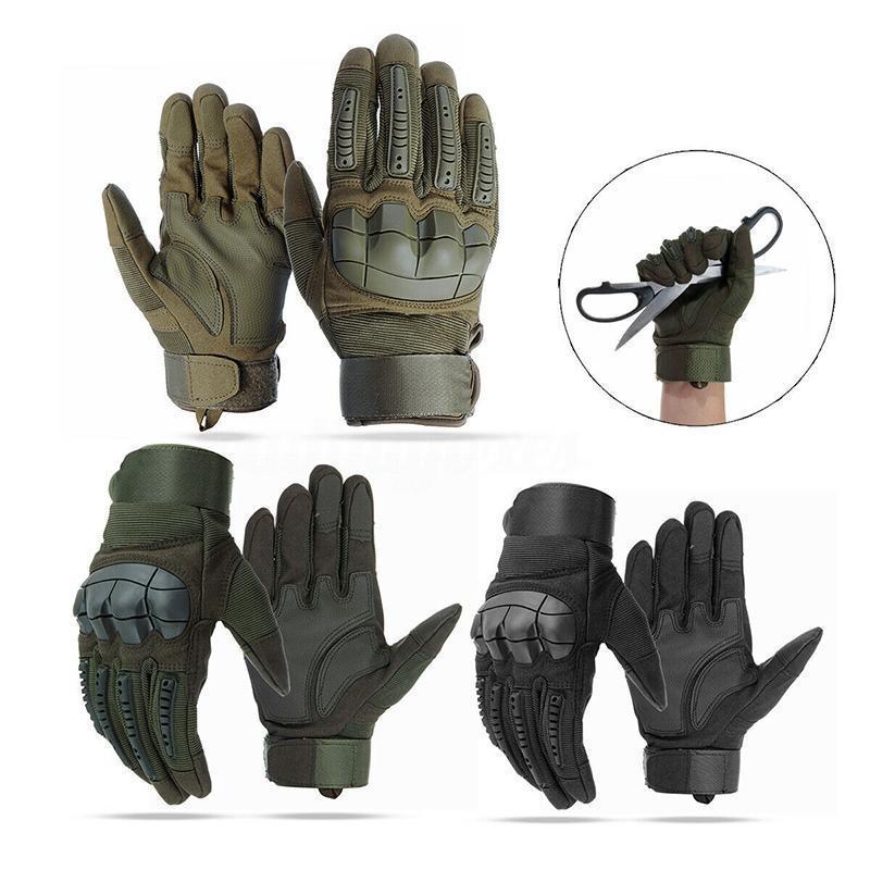 Knuckle-Protected Tactical Gloves for Enhanced Grip and Durability