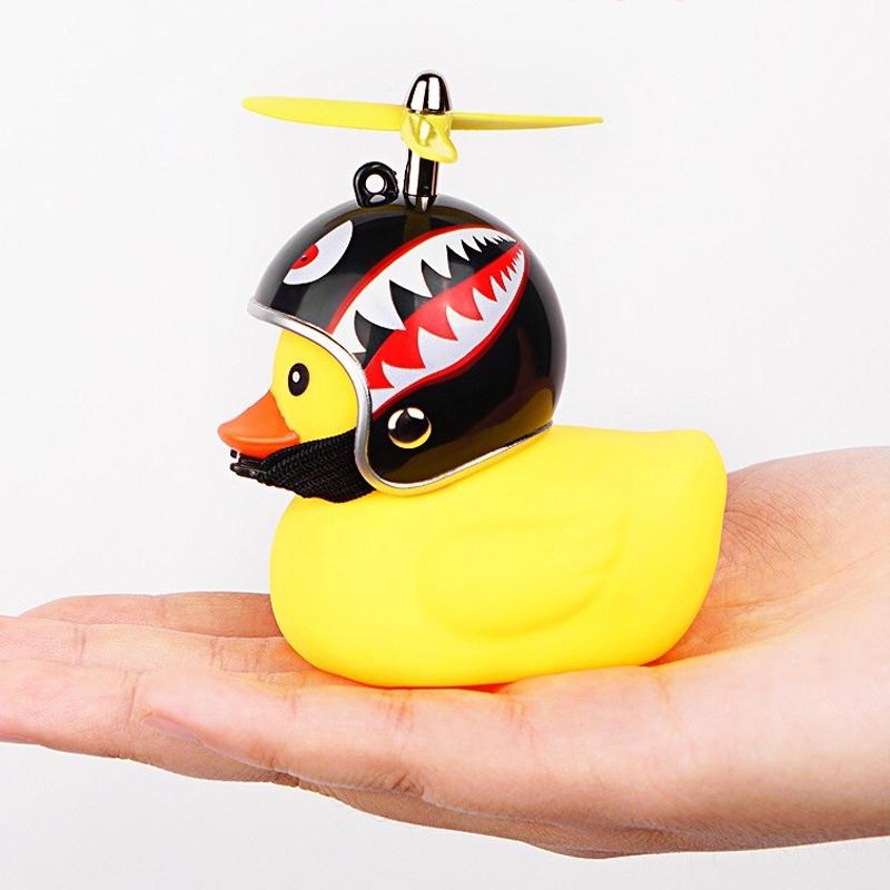 Bicycle Bell with LED Light and Horn - Duck Design