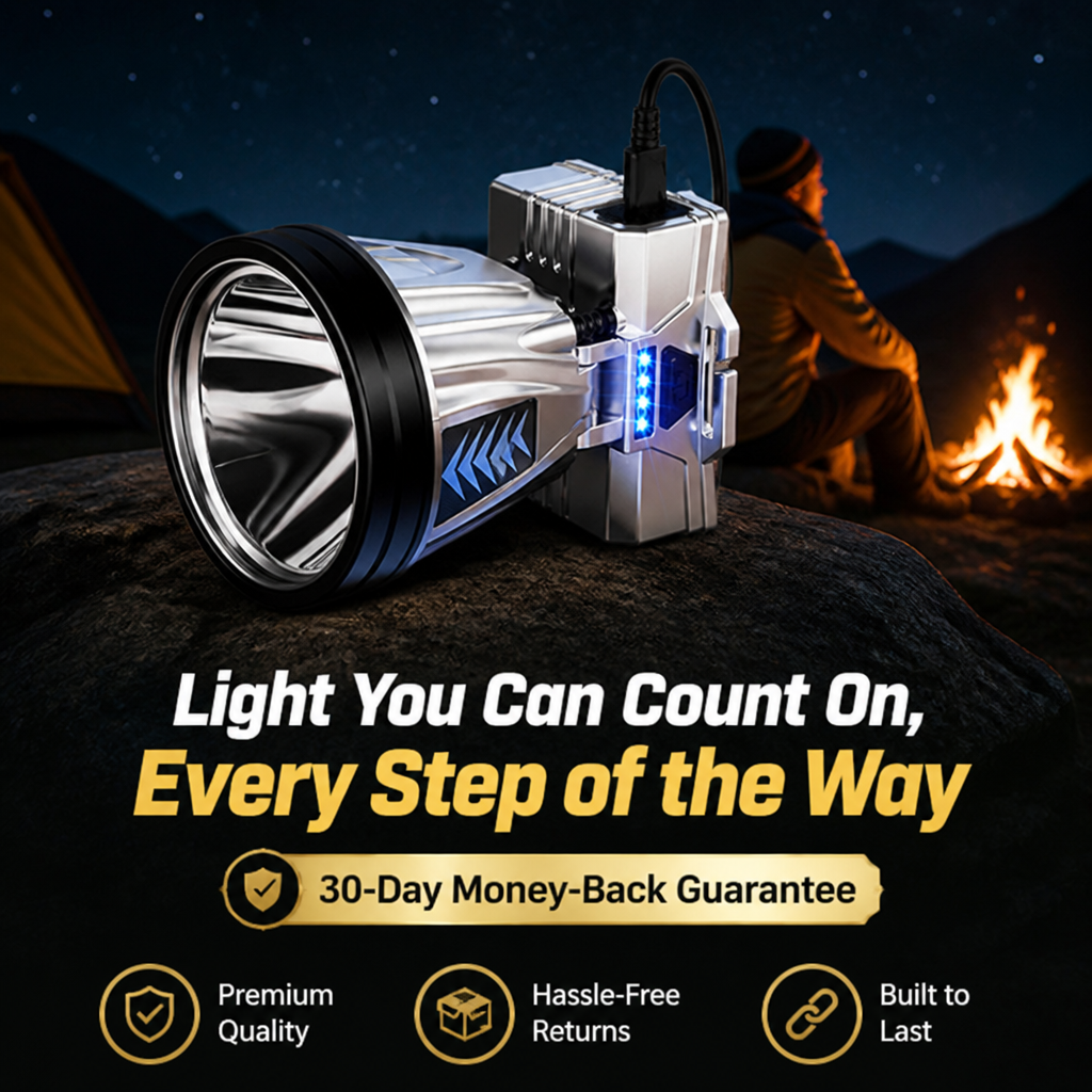LuminaTrail™ — Command the Night with Unstoppable Light and Lifesaving Power