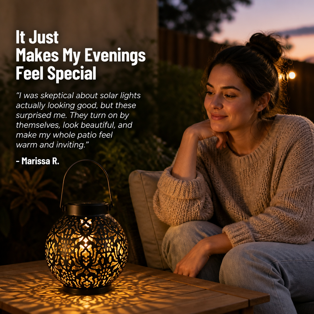 Solar Pendant Lights™ — Transform Your Garden into a Warm, Effortless Nighttime Sanctuary